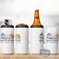 Gulf of Mexico 4 in 1 Can Cooler Tumbler Always And Forever Resist - Wonder Print Shop