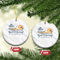 Gulf of Mexico Ceramic Ornament Always And Forever Resist - Wonder Print Shop