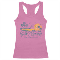 Gulf of Mexico Racerback Tank Top Always And Forever Resist - Wonder Print Shop