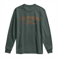 Gulf of Mexico Long Sleeve Shirt Est 1550 and Forever Retro Mexican Beach