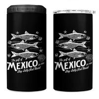 Gulf of Mexico 4 in 1 Can Cooler Tumbler Golfo de México 1550 Texas Alabama Florida Beach