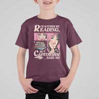 Funny Reading T Shirt For Kid Hilarious Bookworm Book Lover Reader Gift TS10