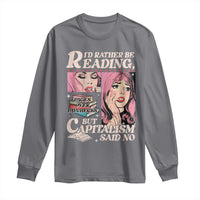 Funny Reading Long Sleeve Shirt Hilarious Bookworm Book Lover Reader Gift TS10