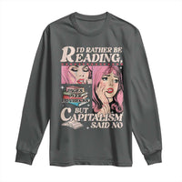 Funny Reading Long Sleeve Shirt Hilarious Bookworm Book Lover Reader Gift TS10