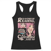 Funny Reading Racerback Tank Top Hilarious Bookworm Book Lover Reader Gift TS10
