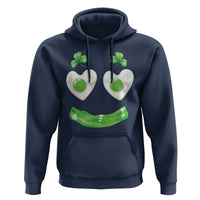 Funny Irish St Patricks Day Shamrock Hoodie Green Eggs Smile Brunch Breakfast