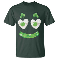 Funny Irish St Patricks Day Shamrock T Shirt Green Eggs Smile Brunch Breakfast