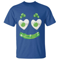 Funny Irish St Patricks Day Shamrock T Shirt Green Eggs Smile Brunch Breakfast