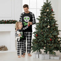 Funny St Patricks Day Plaid Pajama Set Bacon & Eggs Skull & Crossbones
