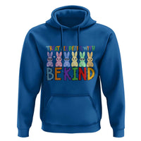 Teacher Easter Hoodie Treat All Peeps With Kindness Funny Bunny