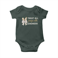 Bunny Coquette Ears Easter Teachers Baby Onesie Treat All Peeps With Kindness