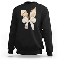 Easter Teachers Bunny Coquette Ears Sweatshirt