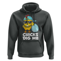 Funny Easter Hoodie Chicks Dig Me