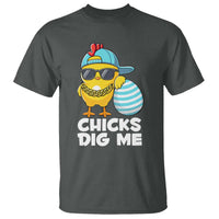 Funny Easter T Shirt Chicks Dig Me