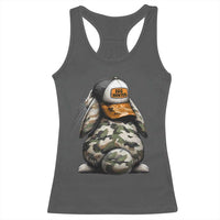 Camo Easter Bunny Racerback Tank Top Egg Hunter Kids