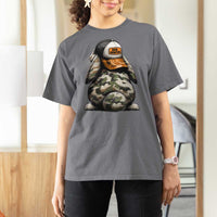 Camo Easter Bunny T Shirt For Women Egg Hunter Kids