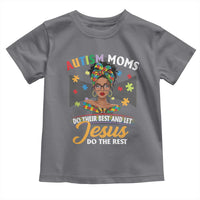 Afro Autism Mom Toddler T Shirt African American Autistic Black Mama Religious Cross