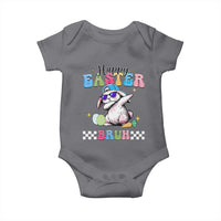 Happy Easter Bruh Baby Onesie Bunny Dabbing Rabbit Funny Kids Toddler Boys