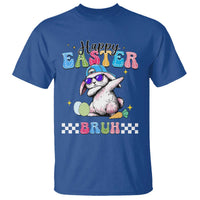 Happy Easter Bruh T Shirt Bunny Dabbing Rabbit Funny Kids Toddler Boys