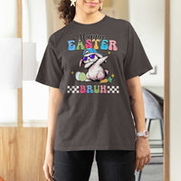 Happy Easter Bruh T Shirt For Women Bunny Dabbing Rabbit Funny Kids Toddler Boys