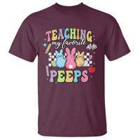 Easter Teacher T Shirt Teaching My Favorire Peeps