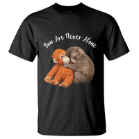 Viral Punch Monkey T Shirt Cute Baby Monkey With Plush Toy Animal Lovers