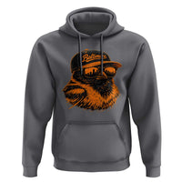 Retro Baltimore Hoodie City Pride Oriole With Sunglasses