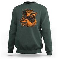Retro Baltimore Sweatshirt City Pride Oriole With Sunglasses