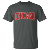 Retro Chicago T Shirt Vintage Chicago Throwback Athletic Sports Style 80s 90s
