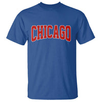 Retro Chicago T Shirt Vintage Chicago Throwback Athletic Sports Style 80s 90s