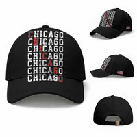 Vintage Chicago Baseball Cap Retro Distressed Classic Chicago
