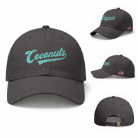 Vintage Coconut Baseball Cap Retro Throwback Popular Fruit Humor Coconuts Classic