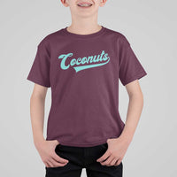 Vintage Coconut T Shirt For Kid Retro Throwback Popular Fruit Humor Coconuts Classic