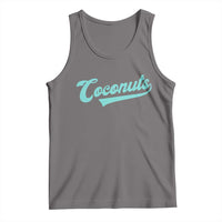 Vintage Coconut Tank Top Retro Throwback Popular Fruit Humor Coconuts Classic
