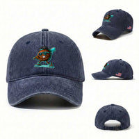 Coconut Baseball Player Washed Cotton Baseball Cap Funny Baseball Drip Ice Cream Fruit Humor