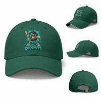 Baseball Coconut Baseball Cap Funny Graffiti Splatter Sports