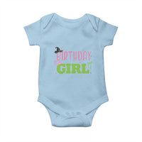 Birthday Girl Baby Onesie Witch Pink Green Toddler Baby 1st 2nd 3rd 4th 5th 6th 7th