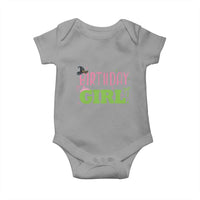 Birthday Girl Baby Onesie Witch Pink Green Toddler Baby 1st 2nd 3rd 4th 5th 6th 7th