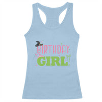 Birthday Girl Racerback Tank Top Witch Pink Green Toddler Baby 1st 2nd 3rd 4th 5th 6th 7th