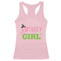 Birthday Girl Racerback Tank Top Witch Pink Green Toddler Baby 1st 2nd 3rd 4th 5th 6th 7th