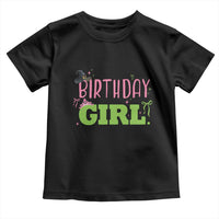 Birthday Girl Toddler T Shirt Witch Pink Green Toddler Baby 1st 2nd 3rd 4th 5th 6th 7th