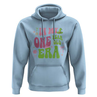 Baby Girl First Birthday Outfit Hoodie In My One Year Old Era Witch Pink Green