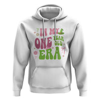 Baby Girl First Birthday Outfit Hoodie In My One Year Old Era Witch Pink Green