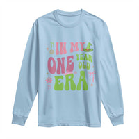 Baby Girl First Birthday Outfit Long Sleeve Shirt In My One Year Old Era Witch Pink Green