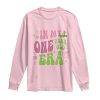 Baby Girl First Birthday Outfit Long Sleeve Shirt In My One Year Old Era Witch Pink Green