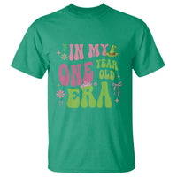 Baby Girl First Birthday Outfit T Shirt In My One Year Old Era Witch Pink Green