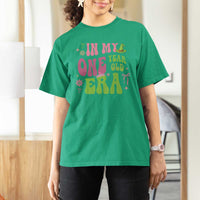 Baby Girl First Birthday Outfit T Shirt For Women In My One Year Old Era Witch Pink Green
