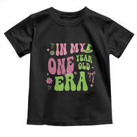 Baby Girl First Birthday Outfit Toddler T Shirt In My One Year Old Era Witch Pink Green