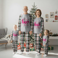 Two Birthday Girl Plaid Pajama Set Pink 2nd Bday Im Two Cute