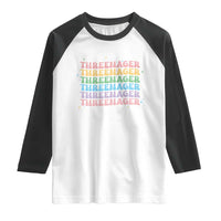 3rd Birthday Raglan Shirt Toddler Threenager 3 Years Old Birthday Outfit